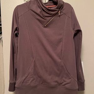 Burgundy Maurice’s Athletic Zip sweatshirt